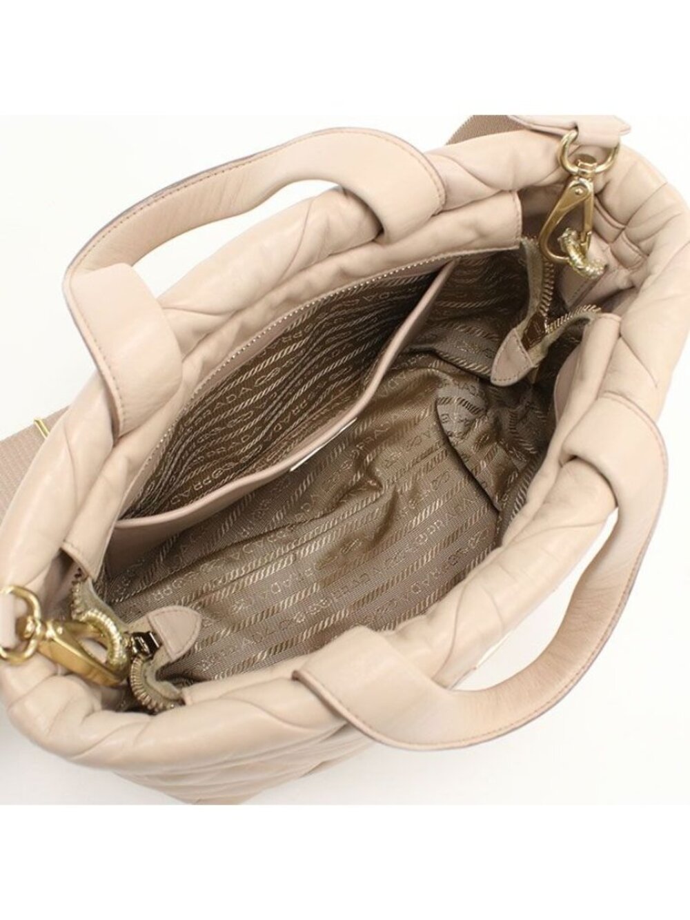 Prada 2-Way Tote Leather - Picture 3 of 8
